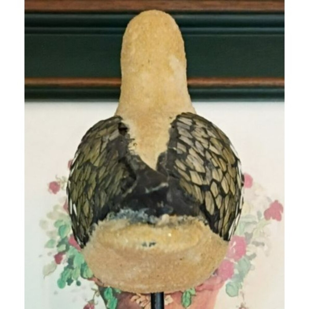 Mosaic Seabird Figurine on Metal Stand Coastal Nautical Beachy Deco 11 Inch Tall - Picture 5 of 11